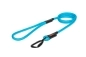 Preview: klassische Hundeleine TWIST - L - 115cm - hellblau